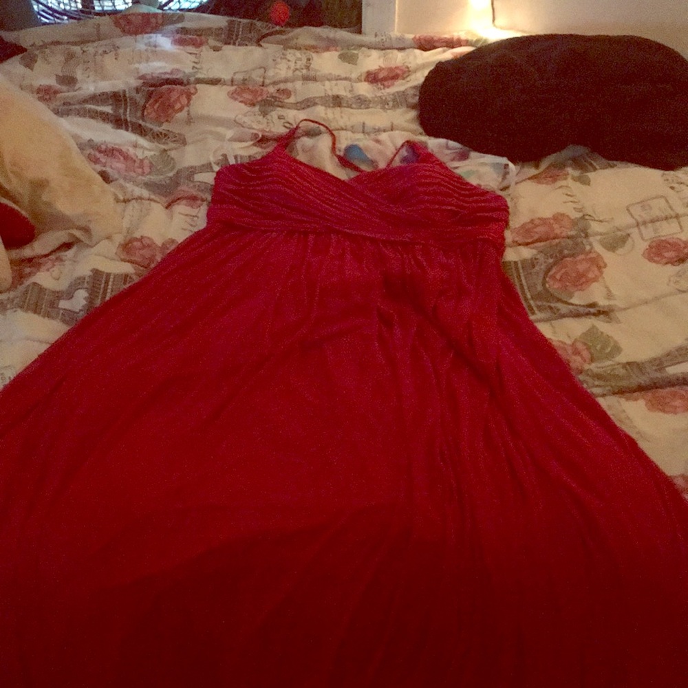 Selling a new with out tags red dress. Size 18